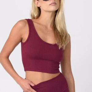 NWT Skatie 'Stephanie Tank' top size P (petite), Spice Red